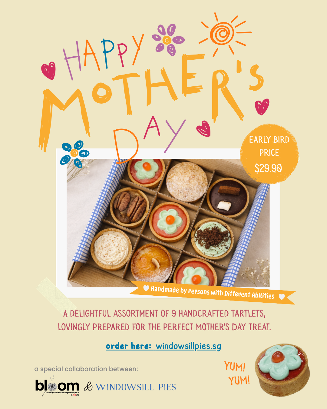 Mother's Day Collection 2026 - THK bloom ESLP x Windowsill Pies